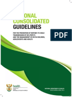 National Consolidated Guidelines For PMTCT and The Management of HIV in Children, Adolescents and Adults