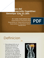 NEURODESARROLLO PSIQUIATRIA 22q11.2DS