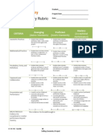 Selling Geometry Rubric