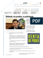 Rodrigo Medina Defiende, Sin Pruebas, Su Patrimonio