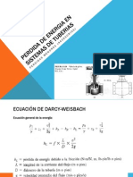 Perdida de Energia en Sistemas de Tuberias