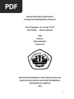 Download MAKALAH BAHASA INDONESIA Fonologi dan Morfologi Bahasa Indonesia by Aljabar Max SN268975574 doc pdf