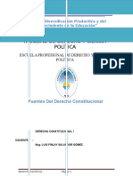 Fuentes Del Derecho Contitucional Peruano