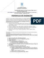 RUBRICA  - PORTAFOLIO DE EVIDENCIAS  PARA ANATOMIA - 2015.doc