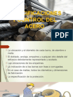 Especificaciones Y Control Del Acero