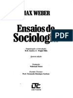 Max Weber - Ensaios de Sociologia - 5º Edição - Ano 1982