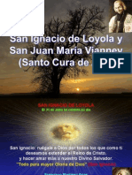 San Ignacio de Loyola y San Juan Maria Vianney (Santo Cura de Ars)