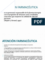 Atención Farmacéutica Primera Clase Unica Abril2015