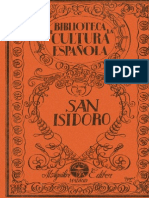 San Isidoro, Livro de Análise