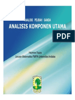 Analisis Komponen Utama PDF