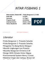 Kuliah 1 Pengantar Fisbang 1