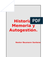 Historia, Memoria y Autogestión.