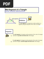 Mid Segments of Triangle