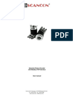 Absolute Rotary Encoder With Modbus/TCP Interface