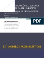 MODELOS PROBABILISTICOS Y PLANEACION DE REQUERIMIENTO DE MATERIALES