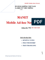 Bai Giang Manet Mobile Ad Hoc Network