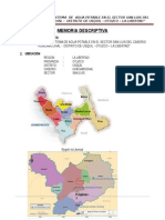 1. Memoria Descriptiva Sector San Luis Huacamochal