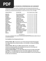 Entrepreneurship Test 