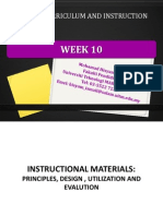 week10 instructional materials