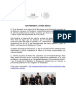 Reforma Educativa PDF