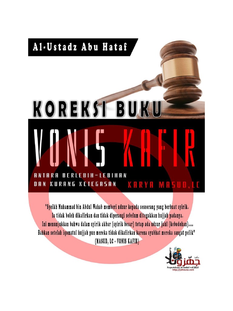 Koreksi Buku Vonis Kafir Edisi 2 Pdf Pdf