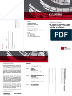 Einladung Diskussionsveranstaltung "Lebensader Wasser aktiv schützen" von Susanne Mittag, MdB und Dr. Matthias Miersch, MdB, am 25.06.2015 in Brake