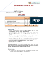 2016 Syllabus 11 Informatics Practices