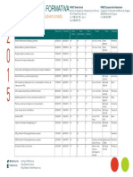 2015_FROET Oferta Formativa Segundo Trimestre