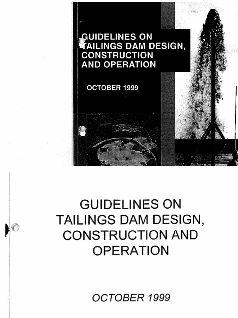 Tailings Dam Design | PDF