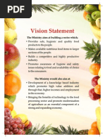 Ministry - Food Processing Report