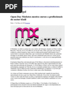 17 Março 2015 Site VerPortugal_Open Day Modatex Mostra Cursos a Profissionais Do Sector Têxtil