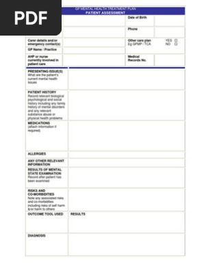 Gptreatent Plan