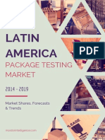 Latin America Package Testing Market – Forecasts, Trends And Shares (2014- 2019)