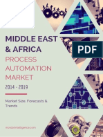 Middle East And Africa Process Automation Market By Type, Application, Industries And Countries Market Size, Forecasts And Trends (2014 - 2019)