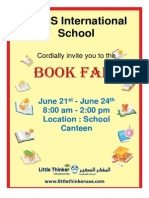 Poster Book Fair 21th June