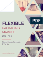 Global Flexible Packaging Market by Packaging Materials, Food Products, End User Industry, Geography and Vendors - Forecasts, Trends and Shares (2014 - 2019)