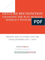 Gesture Recognition - Changing the Way Humans Interact With Devices - Forecasts - Trends, Key Players and the Challengers (2014-2019)
