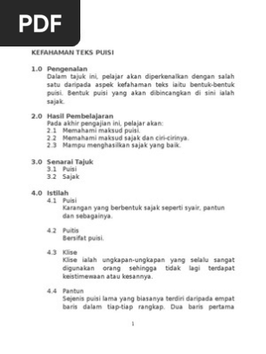 Banyak Orang Tak Simpati Maksud Syair Tersebut Adalah - Sebutkan Mendetail