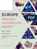 Europe Process Automation Market By Type, Application, Industries And Countries Market Size, Forecasts And Trends (2014 - 2019)
