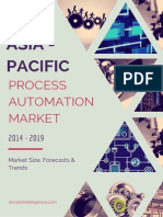 Asia Pacific Process Automation Market By Type, Application, Industries And Countries Market Size, Forecasts And Trends (2014 - 2019)