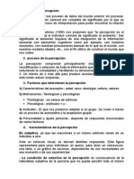 Que Es La Percepción Psicologia Empresarial