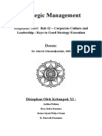 SM Kelompok 11 - Chapter 12 Corporate Culture and Leadership Summary
