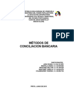 CONCILACIÓN BANCARIA