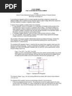 A Ldo Primer - Part I: A Review On Pass Element: Drop SAT BE BE