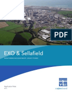 Sellafield and EXO Water Quality Monitoring Nuclear Waste Legacy Ponds