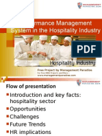 Performance Management System in The Hospitality Industry