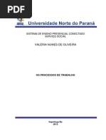 Os Processos de Trabalho