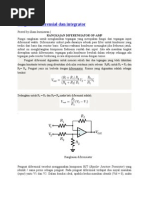 Operation Amplifier Penjumlahan Dan Pengurangan