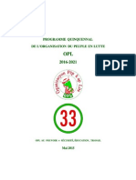 #Haiti - #Elections: Programme Quinquennal OPL 2016-2021 