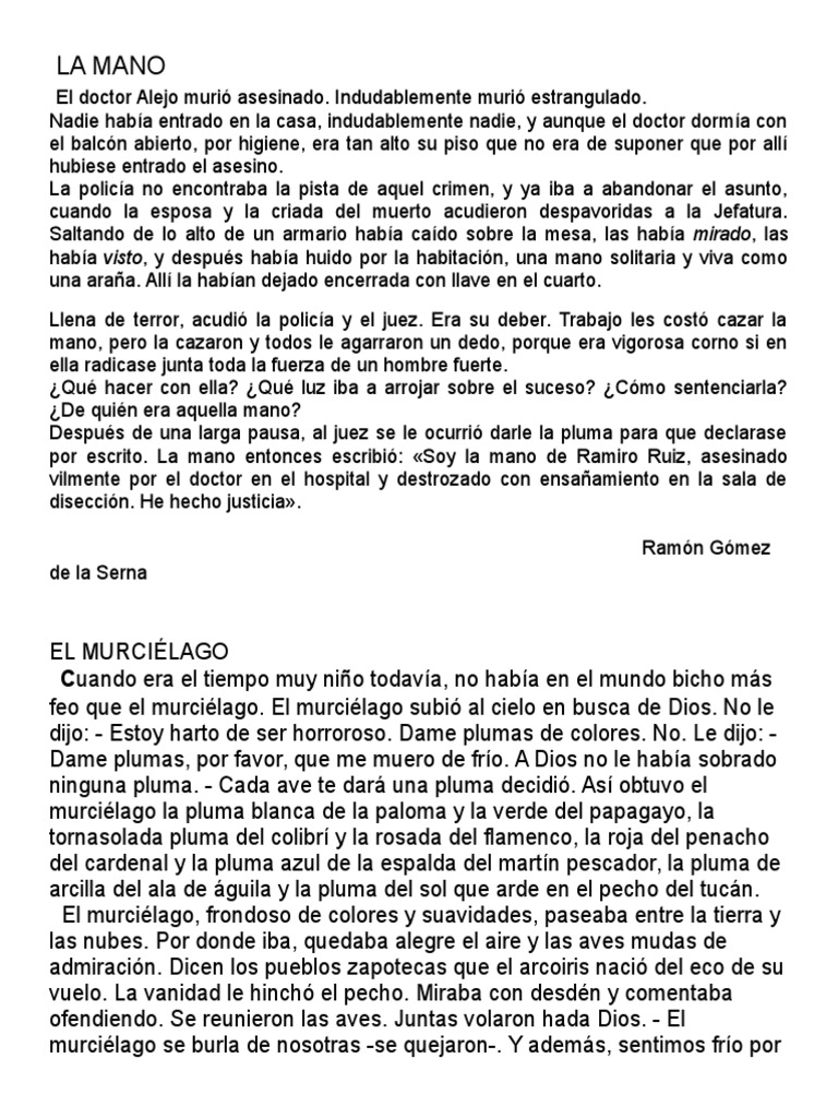 Ejemplos Ab Ovo PDF Pluma Murciélago